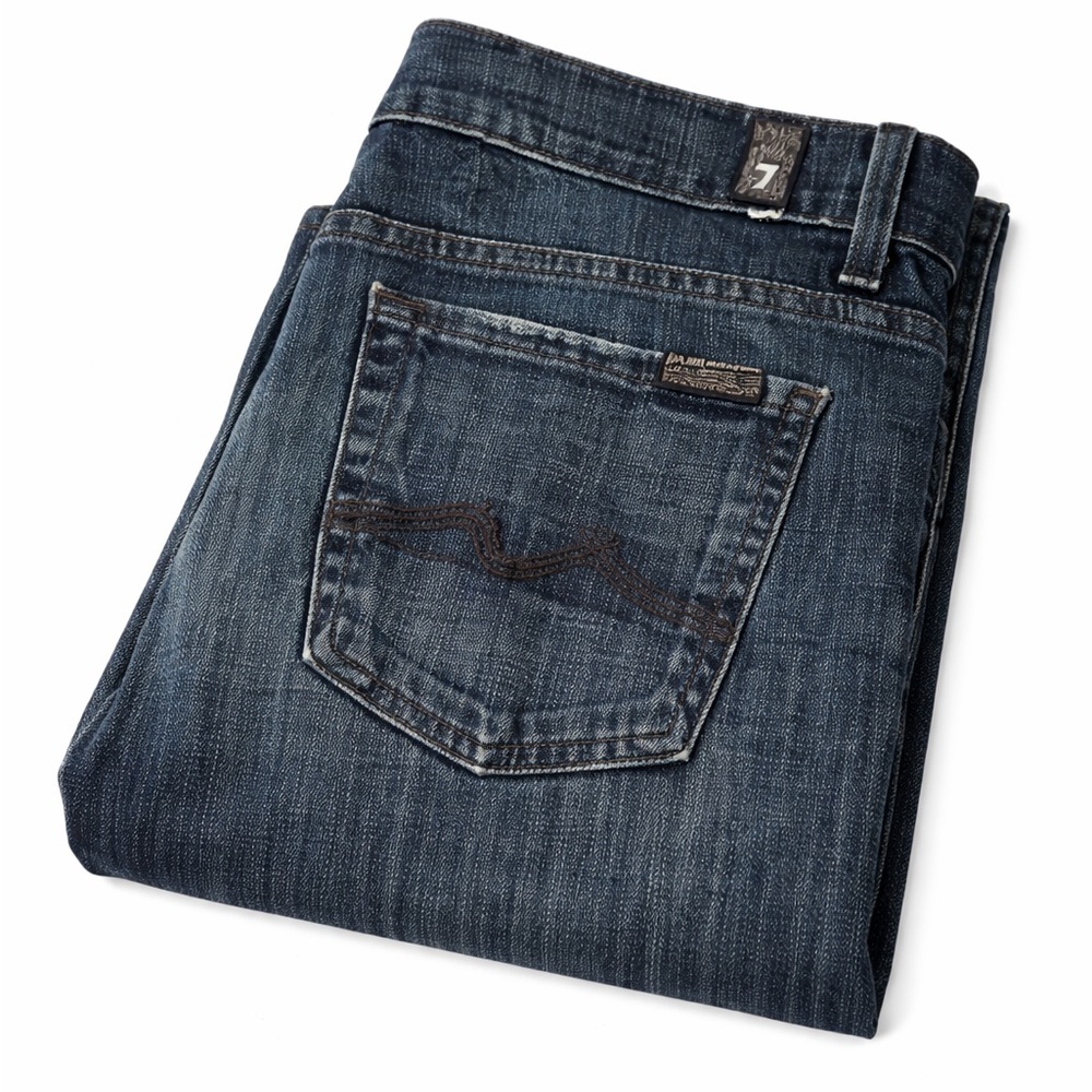 7 For All Mankind High Waist Bootcut Jeans